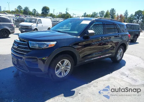 2020 Ford Explorer Xlt из США, поврежденный, VIN 1FMSK8DH0LGB60680